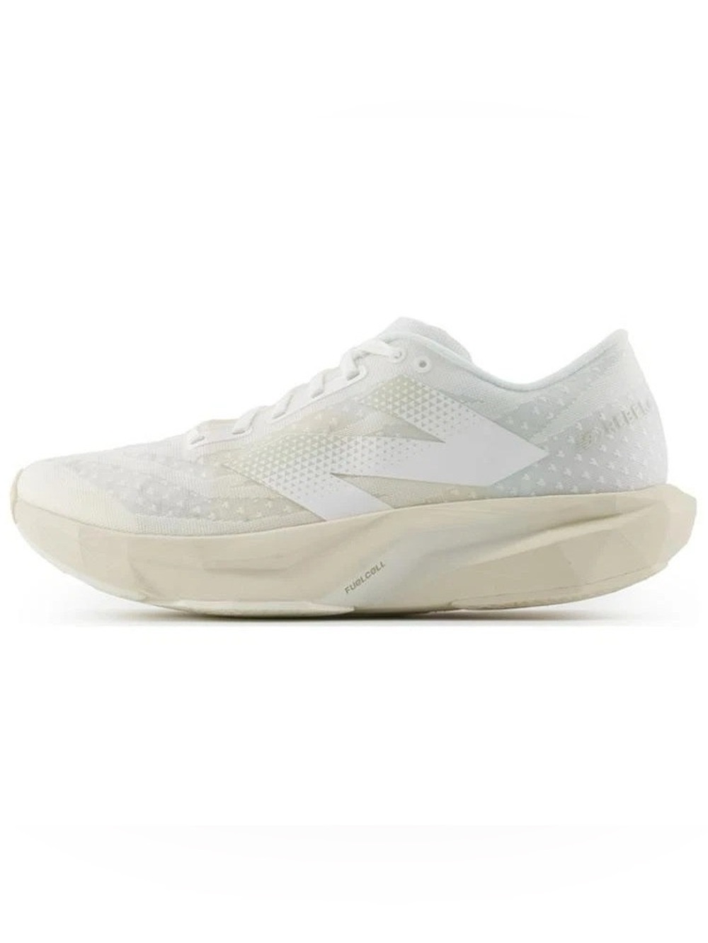 New Balance ‘FuelCell Rebel v4’ Women's Off White Lightweight Running Shoe